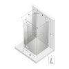 NEW TRENDY Kabina przyścienna AVEXA GOLD SHINE 90x70x200 EXK-2130/EXK-2100 POLSKA PRODUKCJA